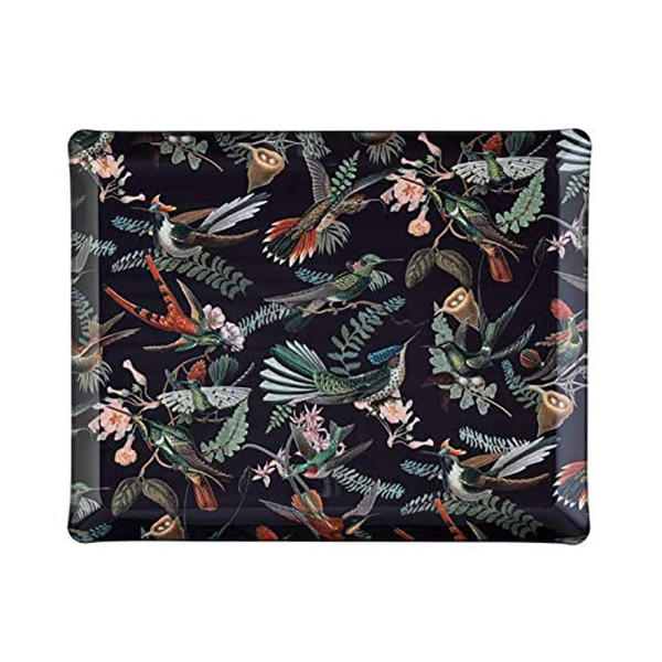 Поднос Platex COLIBRIS BLACK, акрил, 46 x 36 см