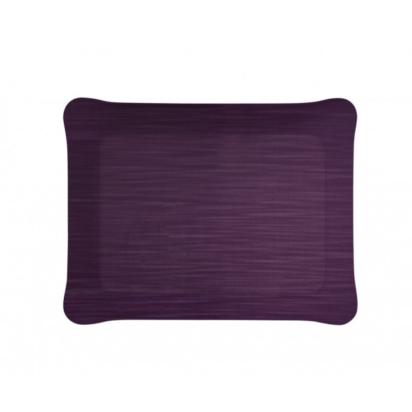 Tray Platex MAYFAIR PLUM, acrylic, 19 x 13 cm