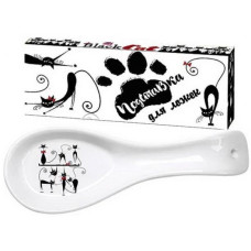 Stand for spoons Black cat (length-23 cm, h-2.5 cm) (60) SNT Ukraine