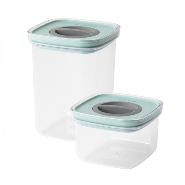 A set of containers for food with a smart storage system BergHOFF LEO, 2 pcs.