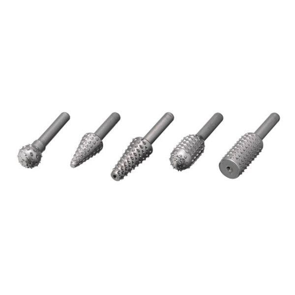 Набор шарошек по дереву 5 шт. Intertool BT-0030
