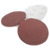 Self-adhesive sandpaper circle 125 mm, paper class E, density 220 g/m2, K220, pack. 10 units of Intertool BT-0565