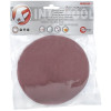 Self-adhesive sandpaper circle 125 mm, paper class E, density 220 g/m2, K400, pack. 10 units of Intertool BT-0569