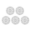 Emery self-adhesive circle 125 mm with holes, paper grade C, density 140 g/m2, K400, pack. 5 units of Intertool BT-0593