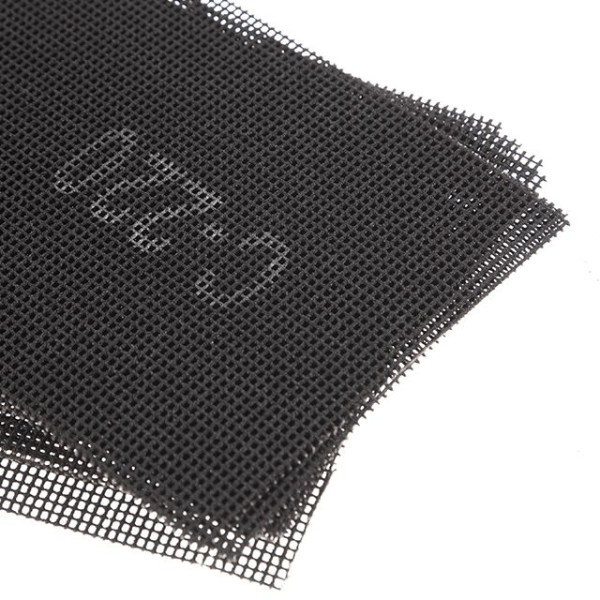 Abrasive mesh, 105 x 280 mm, K220, 10 pcs. Intertool KT-6022