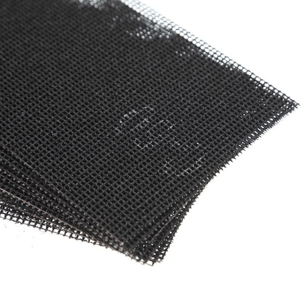 Abrasive mesh, 105 x 280 mm, K60, 10 pcs. Intertool KT-6006