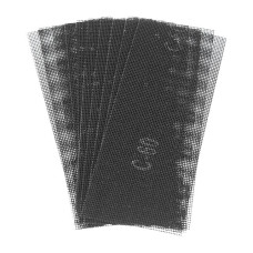 Abrasive mesh, 105 x 280 mm, K60, 10 pcs. Intertool KT-6006