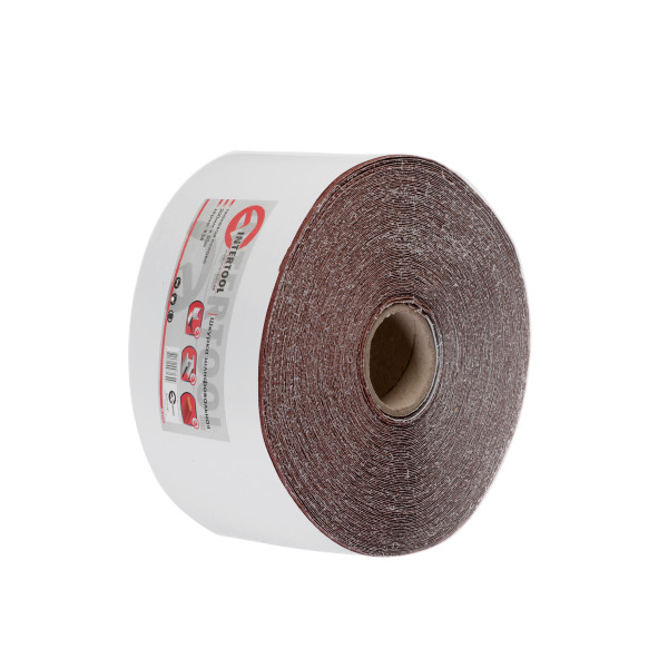 Fabric-based sanding pad K36, 20cm x 50 m Intertool BT-0713