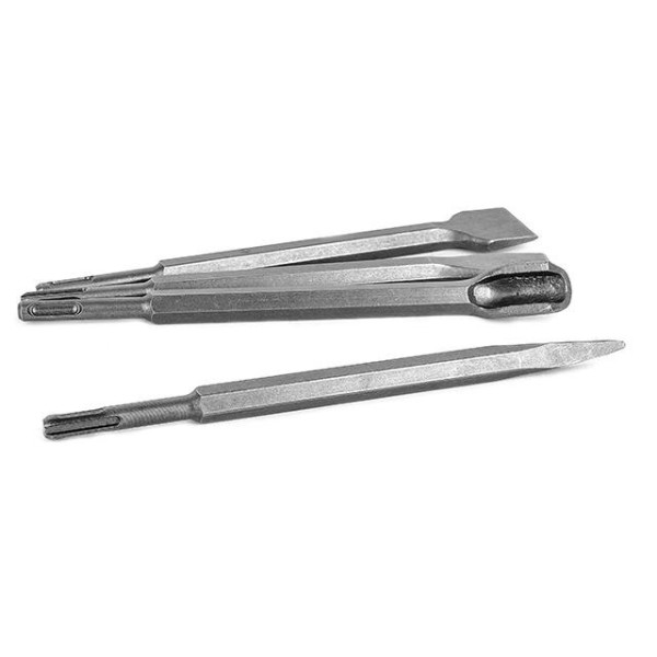A set of chisels for a perforator, 4 pcs. SDS-Plus Intertool SD-0410