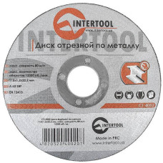 Metal cutting disc 115x1.2x22.2 mm Intertool CT-4002
