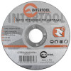 Metal cutting disc 115x1.6x22.2 mm Intertool CT-4003