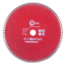 Диск відрізний по каменю TURBO алмазний, 230 мм, 22-24%, Проф Intertool CT-2010