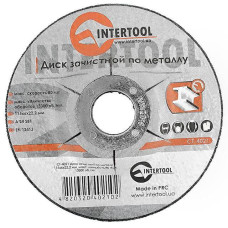 Диск зачистний по металу 115x6x22.2 мм Intertool CT-4021