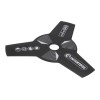Trimmer knife 3-toothed, 255x25.4x1.4 mm Intertool DT-2250