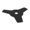 Trimmer knife 3-toothed, 255x25.4x1.4 mm Intertool DT-2250