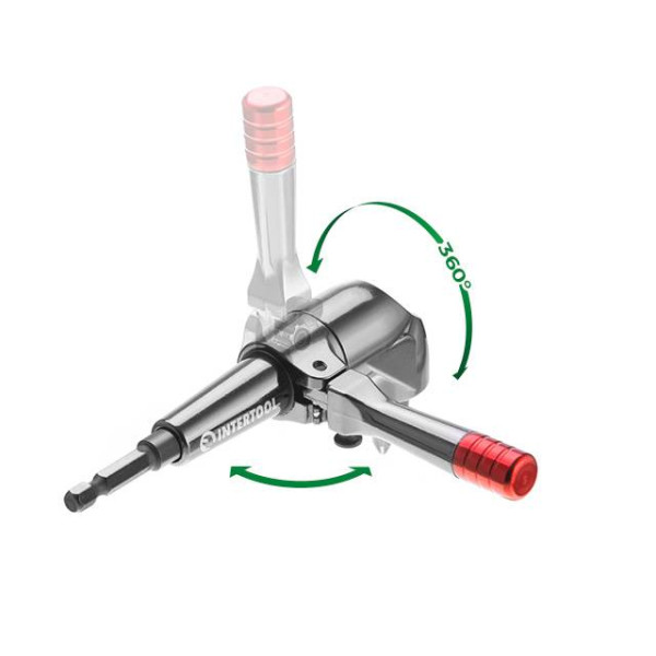 Corner nozzle for drill and screwdriver Intertool VT-0116