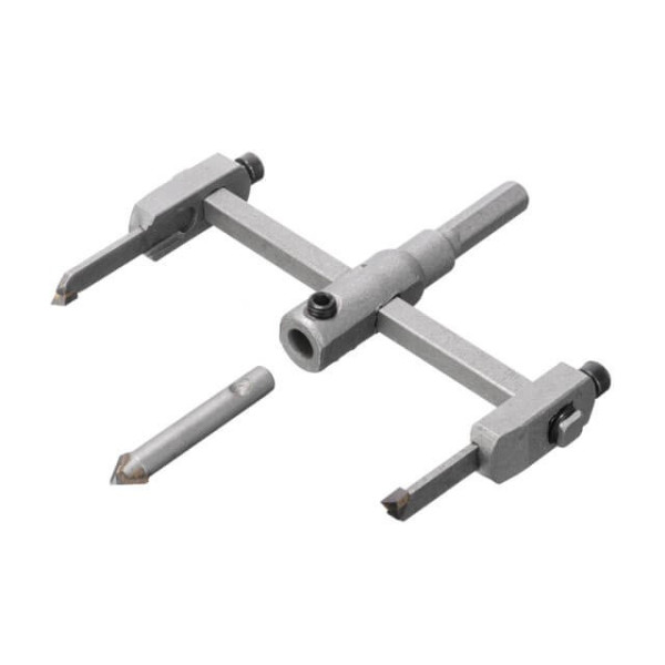 Свердло по кахлю регульоване 30-120 мм Intertool HT-0338