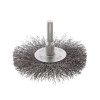 Set of wire brushes for drill 5 units, 1/4 Intertool BT-0500