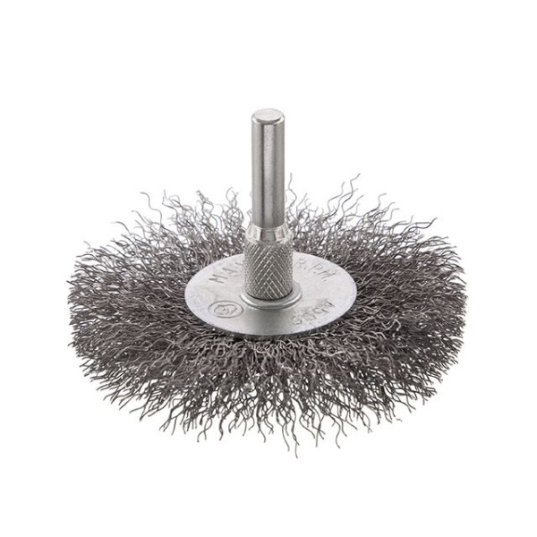 Set of wire brushes for drill 5 units, 1/4 Intertool BT-0500