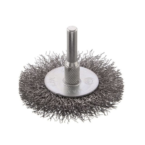 Set of wire brushes for drill 5 units, 1/4 Intertool BT-0500