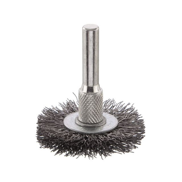Set of wire brushes for drill 5 units, 1/4 Intertool BT-0500