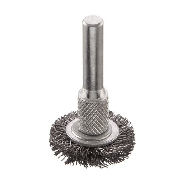 Set of wire brushes for drill 5 units, 1/4 Intertool BT-0500