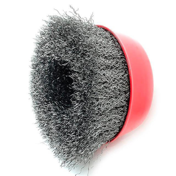 Cup brush 100 mm, for KSHM, M14 (twisted wire) Intertool BT-1100