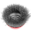 Cup brush 100 mm, for KSHM, M14 (twisted wire) Intertool BT-1100