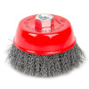Cup brush 100 mm, for KSHM, M14 (twisted wire) Intertool BT-1100