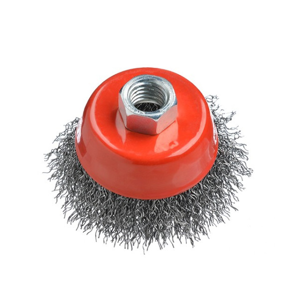 Cup brush 65 mm, for KSHM, M14, M14 (twisted wire) Intertool BT-1065