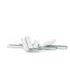 Bracket hardened 6 mm, pack. 1000 pcs., width 11.3 mm, section 1.20 mm (for guns RT-0120, RT-0202) Intertool RT-0146