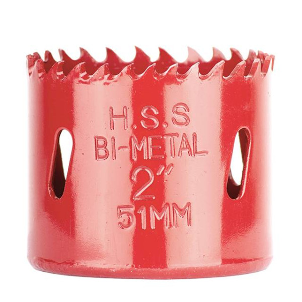 Сверло корончатое биметаллическое 51 мм Intertool SD-5651