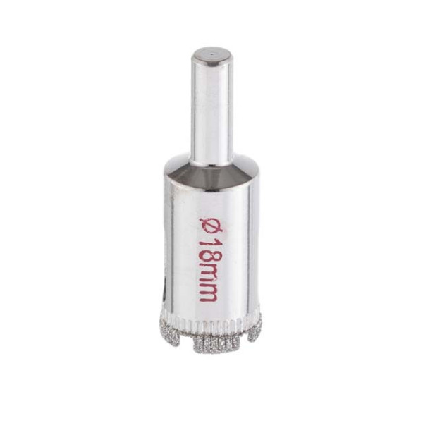 Коронка трубчатая по стеклу и керамике 18 мм Intertool SD-0352