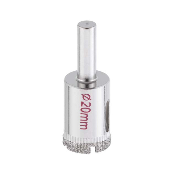 Intertool SD-0353 tubular glass and ceramic crown 20 mm