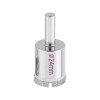 Tubular crown on glass and ceramics 24 mm Intertool SD-0355