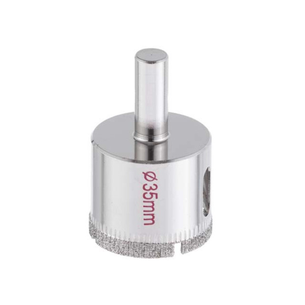 Tubular glass and ceramic crown 35 mm Intertool SD-0361