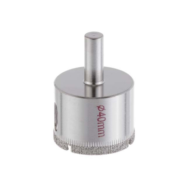 Коронка трубчаста по склу та кераміці 40 мм Intertool SD-0363
