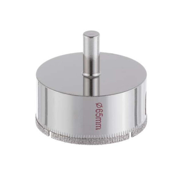 Коронка трубчатая по стеклу и керамике 65 мм Intertool SD-0373