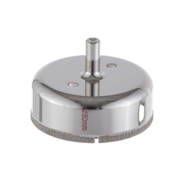 Коронка трубчаста по склу та кераміці 80 мм Intertool SD-0376