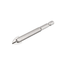Свердло по склу та кераміці 12 мм HEX 1/4'' (6.35 mm) Intertool SD-0292