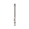 Сверло по стеклу и керамике 6 мм HEX 1/4' (6.35 mm) Intertool SD-0286