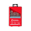 HSS metal drill set 13 pcs (1.5-6.5), polished steel Intertool SD-0113