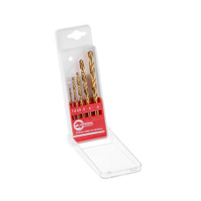 HSS metal drill set 5 pcs Intertool SD-0005