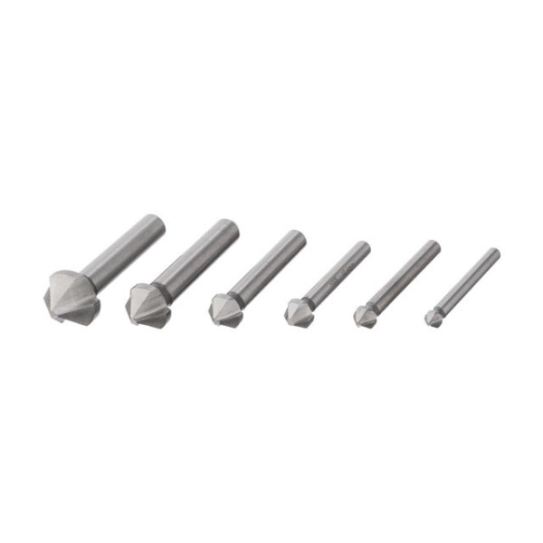 Countersink set 6.3-20.5 mm 6 pcs Intertool SD-5006