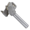 Forstner milling cutter D - 30 mm, d - 8 mm for door hinges Intertool SD-0493