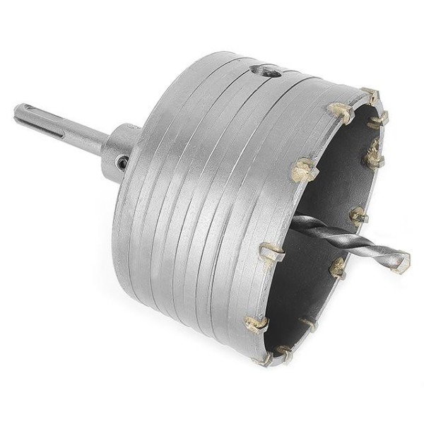 Set: 105 mm concrete core drill + 100 mm SDS Plus adapter Intertool SD-7105