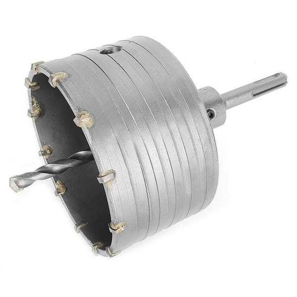 Set: 105 mm concrete core drill + 100 mm SDS Plus adapter Intertool SD-7105
