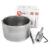 Set: 105 mm concrete core drill + 100 mm SDS Plus adapter Intertool SD-7105