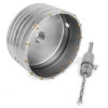 Комплект: Свердло корончасте по бетону 120 мм + Перехідник SDS-plus 100 мм Intertool SD-7120