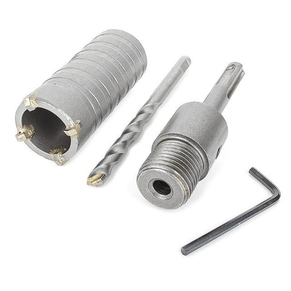 Set: 32 mm concrete core drill + 100 mm SDS Plus adapter Intertool SD-7032